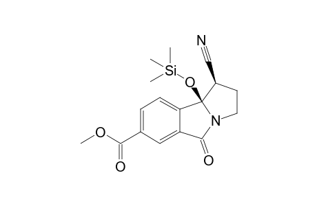 1-Cyano-9-(methoxycarbonyl)-12-[(trimethylsilyl)oxy]-5-oxo-4-azatricyclo[7.6.4.3.0.0]dodeca-6(11),7,9-triene