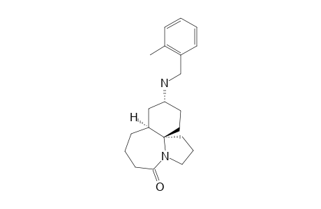 (8as,10R,12Ar)-10-[(2-methylbenzyl)amino]decahydro-1H,5H-benzo[B]pyrrolo[1,2-A]azepin-5-one