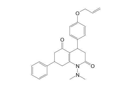 1-(dimethylamino)-7-phenyl-4-(4-prop-2-enoxyphenyl)-4,6,7,8-tetrahydro-3H-quinoline-2,5-dione