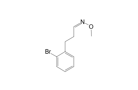 3-(2-BROMOPHENYL)-PROPANAL-O-METHYLOXIME