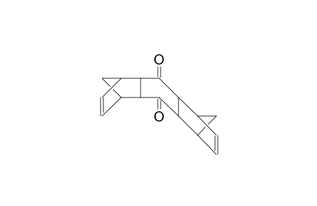 endo, syn,endo-Pentacyclo(10.2.1.1/5,8/.O/2,11/.0/4,9/)hexadeca-6,13-dien-3,10-dione