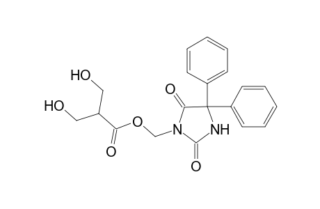 2',4'-Dioxo-5',5'-diphenyl-3'-imidazolinyl)methoxy 3-hydroxy-2-(hydroxymethyl)propionate