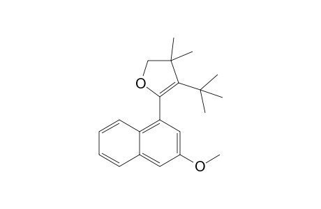 4-tert-Butyl-5-(3-methoxynaphthalen-1-yl)-3,3-dimethyl-2,3-dihydrofuran
