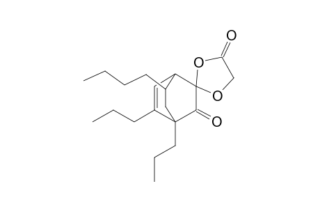 4,5-Di-n-propyl-7-butyl-2,2-(oxoethylenedioxy)bicyclo[2.2.2]oct-5-en-3-one
