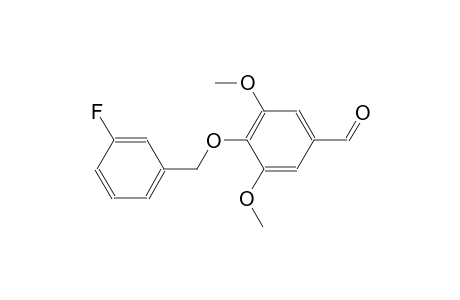 benzaldehyde, 4-[(3-fluorophenyl)methoxy]-3,5-dimethoxy-