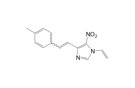 4-(p-methylstyryl)-5-nitro-1-vinylimidazole