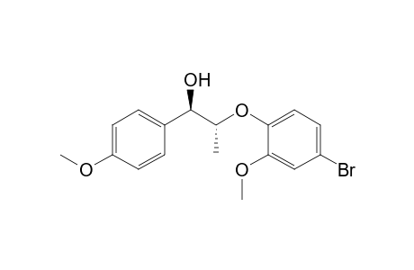 (1R,2R)-1-(4"-methoxyphenyl)-1-hydroxy-2-(4'-bromo-2'-methoxyphenoxy)propane