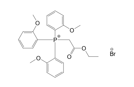 (carboxymethyl)tris(o-methoxyphenyl)phosphonium bromide, ethyl ester