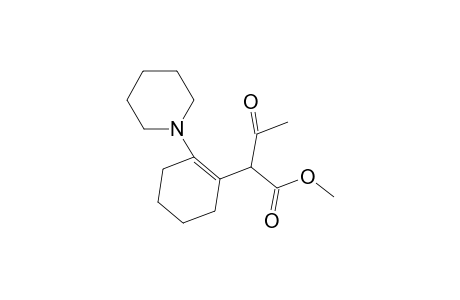 Methyl 3-oxo-2-[2-(1-piperidinyl)-1-cyclohexen-1-yl]butanoate