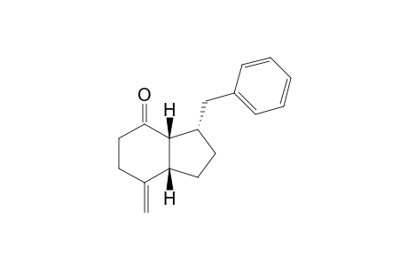(3S*,3aR*,7aS*)-3-Benzyl-7-methyleneoctahydro-4H-inden-4-one