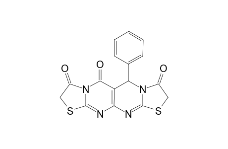 7-Phenyl-2H-thiazolo[3,2-a]pyrimidine-3-one[5,6:5',6']-2H-thiazolo[3',2'-a]pyrimidine-3',7'-dione