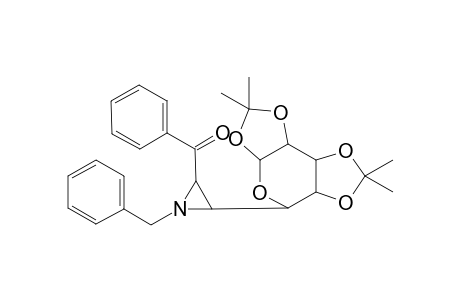 L-erythro-.alpha.-D-galacto-Octodialdo-1,5-pyranose, 5,6-dideoxy-1,2:3,4-bis-O-(1-methylethylidene)-8-C-phenyl-6,7-[(pheny lmethyl)imino]-