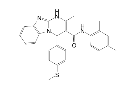 pyrimido[1,2-a]benzimidazole-3-carboxamide, N-(2,4-dimethylphenyl)-1,4-dihydro-2-methyl-4-[4-(methylthio)phenyl]-