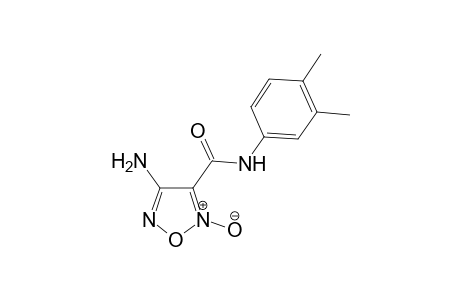 4-Amino-N-(3,4-dimethylphenyl)-1,2,5-oxadiazole-3-carboxamide 2-oxide