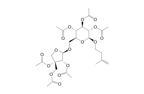 3-METHYL-2-BUTENYL-O-BETA-D-APIO-FURANOSYL-(1->6)-O-BETA-D-GLUCOPYRANOSIDE