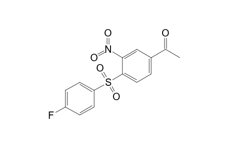 4-Fluorophenyl 4-acetyl-2-nitrophenyl sulfone