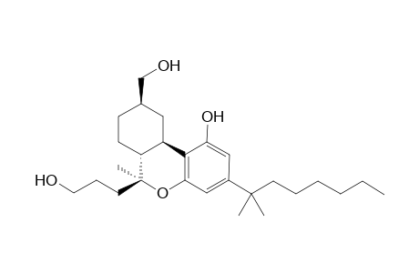 12.beta.-(2-Hydroxyethyl)-9-nor-9-.beta.-(hydroxymethyl)hexahydrocannabinol