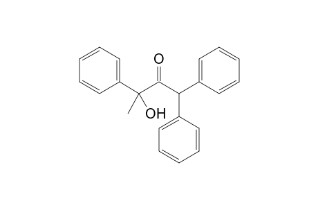 3-Hydroxy-1,1,3-triphenylbutan-2-one