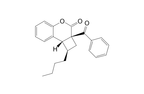 rel-(1R,2aR,8bR)-2a-Benzoyl-1-butyl-1,2,2a,8b-tetrahydro-3H-benzo[b]cyclobuta[d]pyran-3-one