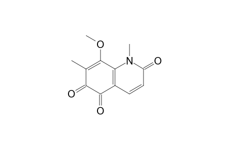 8-Methoxy-1,7-dimethyl-2,5,6(1H)-quinolinetrione