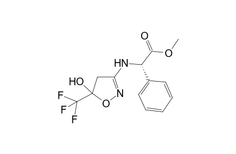 3-[Methyl(L)-phenylglycinate]-5-trifluoromethyl-5-hydroxy-4,5-dihydroisoxazole