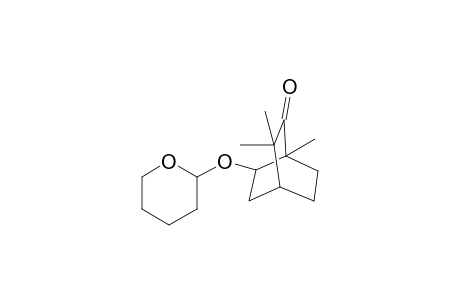 (S)-1,3,3-Trimethyl-6-[(tetrahydro-2H-pyran-2'-yl)oxy]-bicyclo[2.2.2]octan-2-one