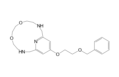 16-(2-Benzyloxyethoxy)-6,9-dioxa-3,12,18-triazabicyclo[12.3.1]octadeca-1(18),14,16-triene