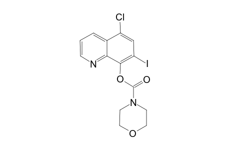 5-Chloro-7-iodo-8-quinolinyl 4-morpholinecarboxylate