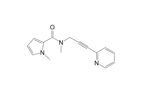 1-Methyl-1H-pyrrole-2-carboxylic acid methyl-(3-pyridin-2-ylprop-2-ynyl)amide
