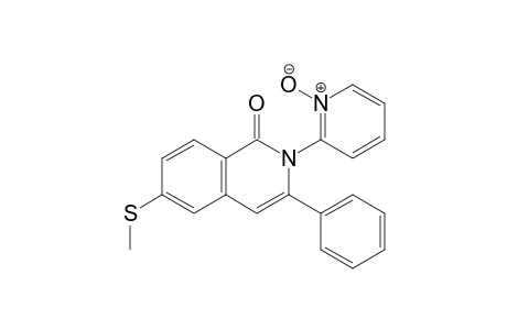 2-[6-(Methylthio)-1-oxo-3-phenylisoquinolin-2(1H)-yl]-pyridine-1-oxide