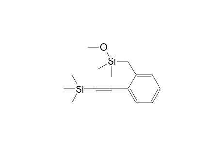 [{2-[(Methoxydimethylsilyl)methyl]phenyl}ethynyl]trimethylsilane
