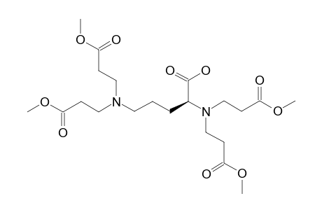 N,N'-TETRAKIS-(METHOXYCARBONYLETHYL)-L-ORNITHINE