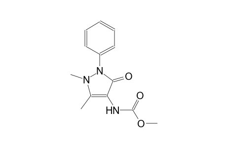 carbamic acid, (2,3-dihydro-1,5-dimethyl-3-oxo-2-phenyl-1H-pyrazol-4-yl)-, methyl ester
