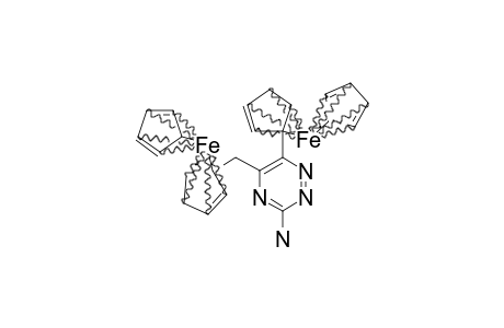 3-AMINO-6-FERROCENYL-5-FERROCENYLMETHYL-1,2,4-TRIAZINE