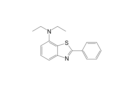 2-Phenyl-7-(N',N'-diethylamino)benzothiazole