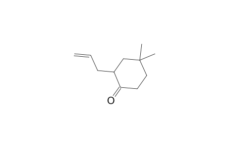 Cyclohexanone, 4,4-dimethyl-2-(2-propenyl)-