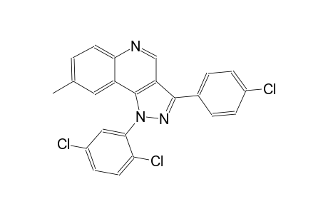 1H-pyrazolo[4,3-c]quinoline, 3-(4-chlorophenyl)-1-(2,5-dichlorophenyl)-8-methyl-