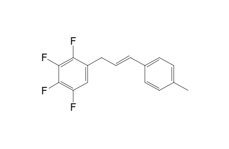 1,2,3,4-Tetrafluoro-5-[(2E)-3-(4-methylphenyl)-2-propen-1-yl]-benzene