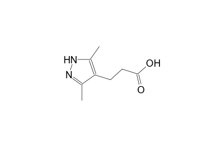 1H-Pyrazole-4-propanoic acid, 3,5-dimethyl-