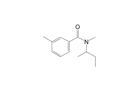 Benzamide, 3,N-dimethyl-N-(2-butyl)-