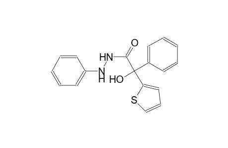 2-hydroxy-N',2-diphenyl-2-(2-thienyl)acetohydrazide
