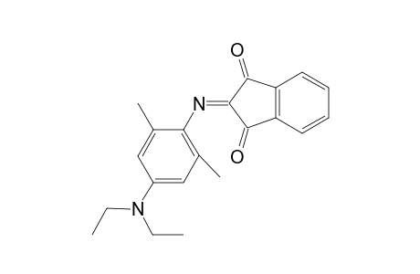 1H-indene-1,3(2H)-dione, 2-[[4-(diethylamino)-2,6-dimethylphenyl]imino]-