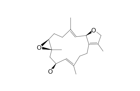 10-BETA-HYDROXY-2-EPI-16-DEOXYSARCOPHINE