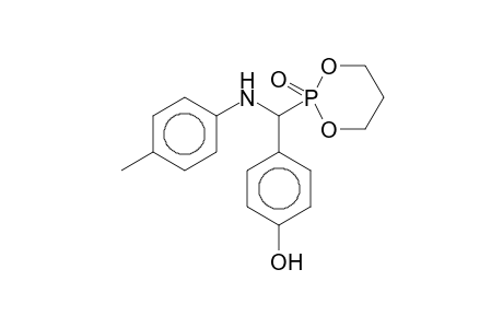 2-[4-Hydroxy-a-(P-toluidino)benzyl]-1,3,2-dioxaphosphorinane-2-oxide