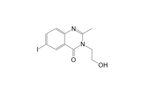 3-(2-hydroxyethyl)-6-iodo-2-methyl-4(3H)-quinazolinone