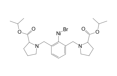 2,6-BIS-[[(S)-2-ISOPROPOXYCARBONYL)-1-PYRROLIDINYL]-METHYL]-PHENYL-NICKELBROMIDE
