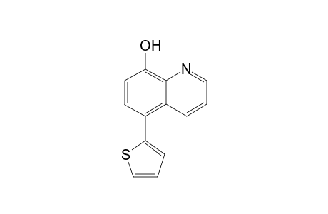 8-Hydroxy-5-(thiophe2-yl)quinoline