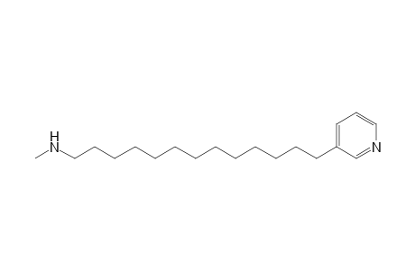 Methyl-[13-(3-pyridyl)tridecyl]amine
