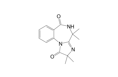 4,5-Dihydro-2,2,4,4-tetramethyl-1H-imidazo[1,2-a][1,4]benzodiazepine