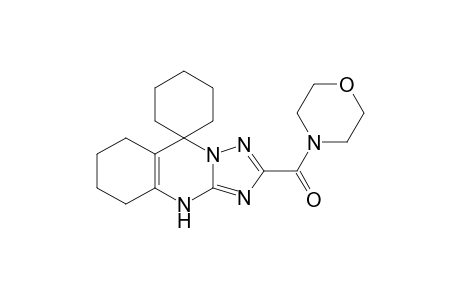 2'-(Morpholin-4-ylcarbonyl)-5',6',7',8'-tetrahydro-4'H-spiro[cyclohexane-1,9'-[1,2,4]triazolo[5,1-b]quinazoline]